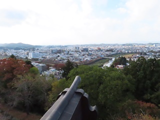 模擬天守からの眺望