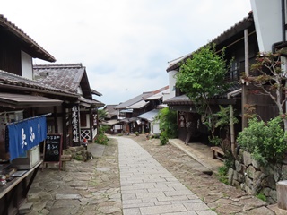 馬籠宿の町並み(1)
