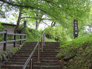 本丸裏門跡
