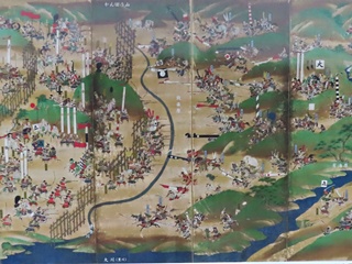 長篠・設楽原合戦屏風絵図