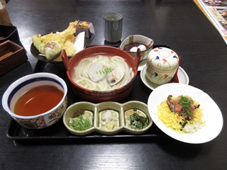 大蛤の歌行燈御膳