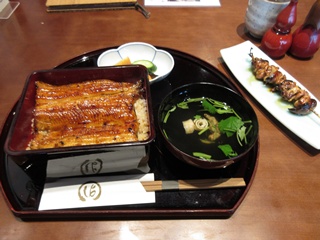 うな重上・肝吸い・肝焼