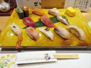 駿河の握り盛合せ(十三貫)