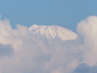 富士山はちょっとだけ