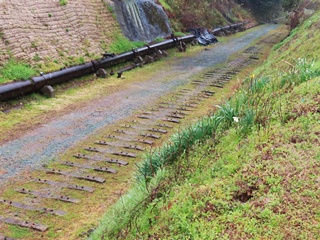 三池炭鉱専用鉄道敷跡