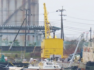 蒸気機関クレーン船「大金剛丸」