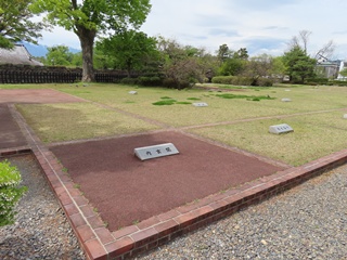 二の丸御殿跡