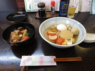 金澤のおでんと治部煮(鴨)